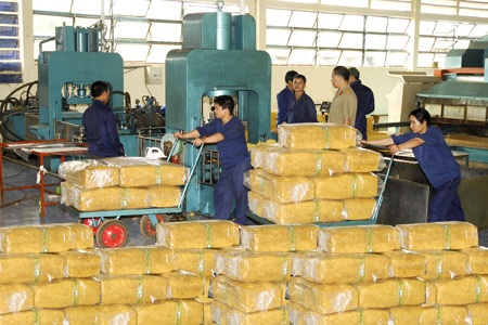 Tháng 11, Việt Nam xuất khẩu 117 nghìn tấn cao su, giá trị 165 triệu USD